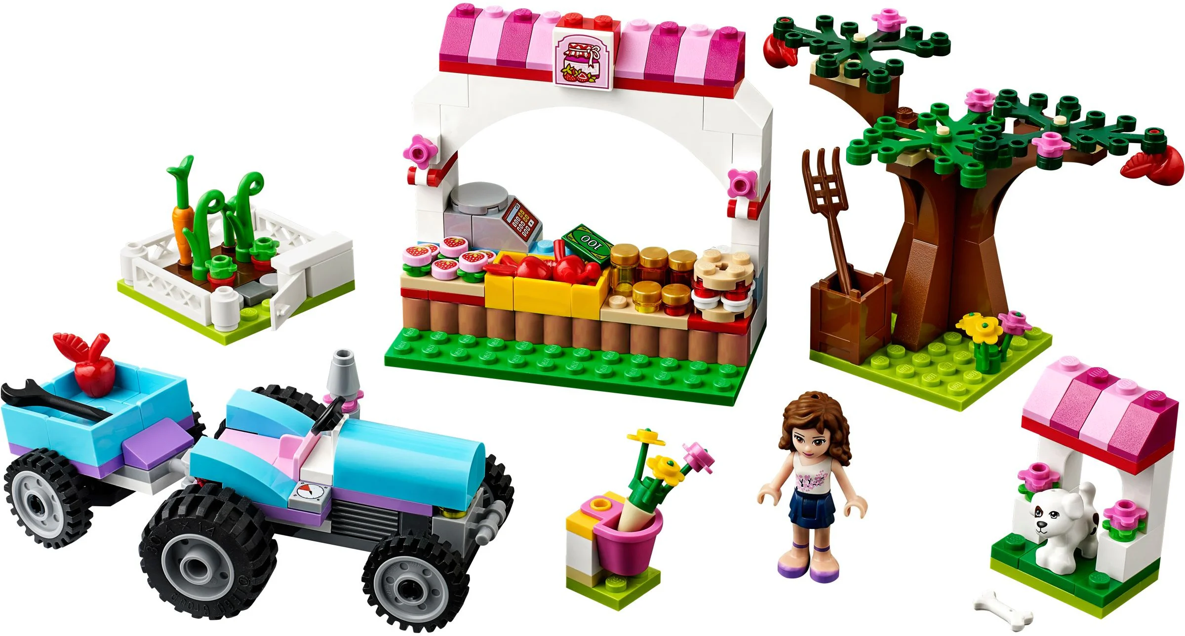 Good friend: The Golden Vegetable and Vegetable 乐高 LEGO 41026