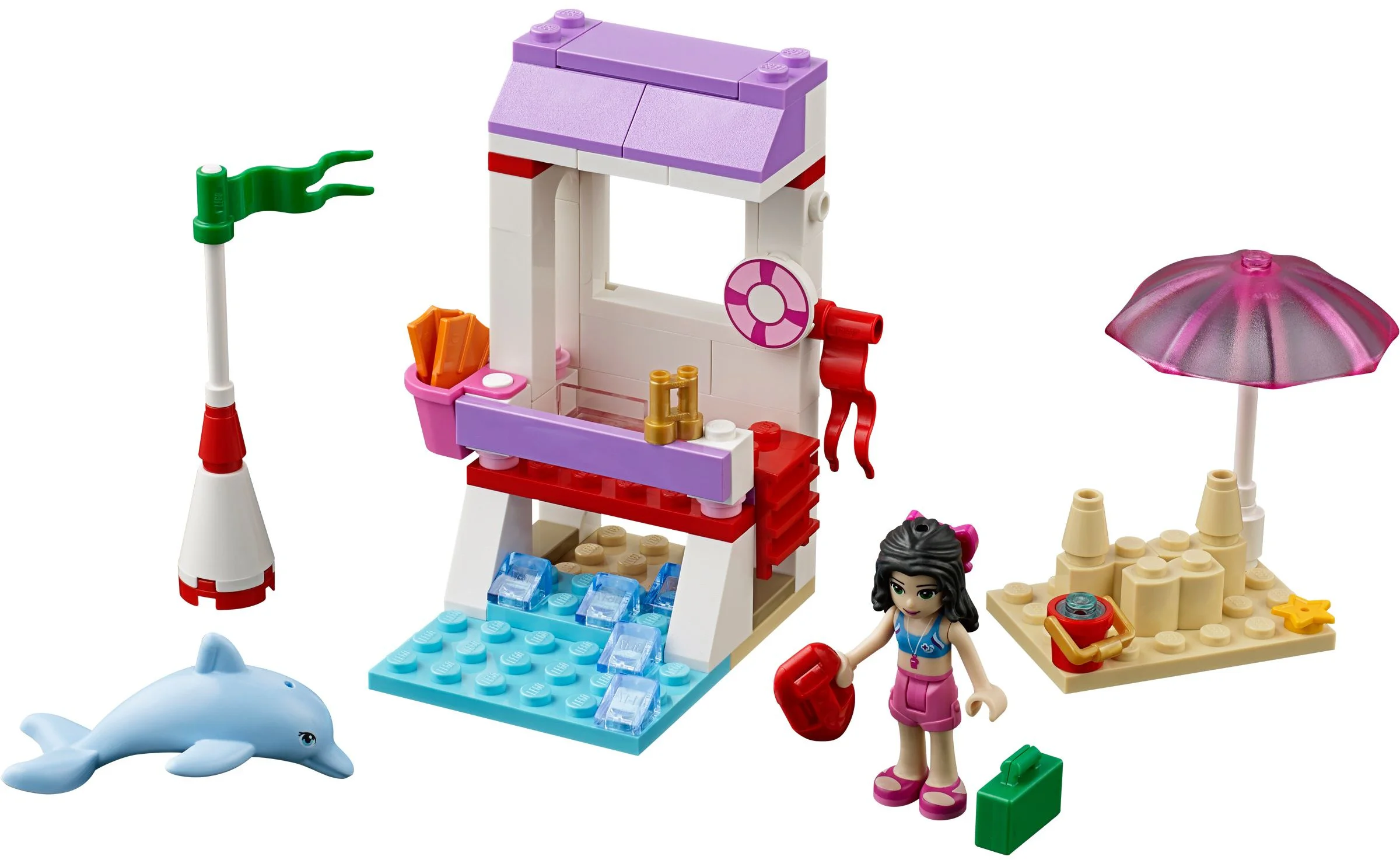 Summer: A good friend: Emma's beach kiosk 乐高 LEGO 41028