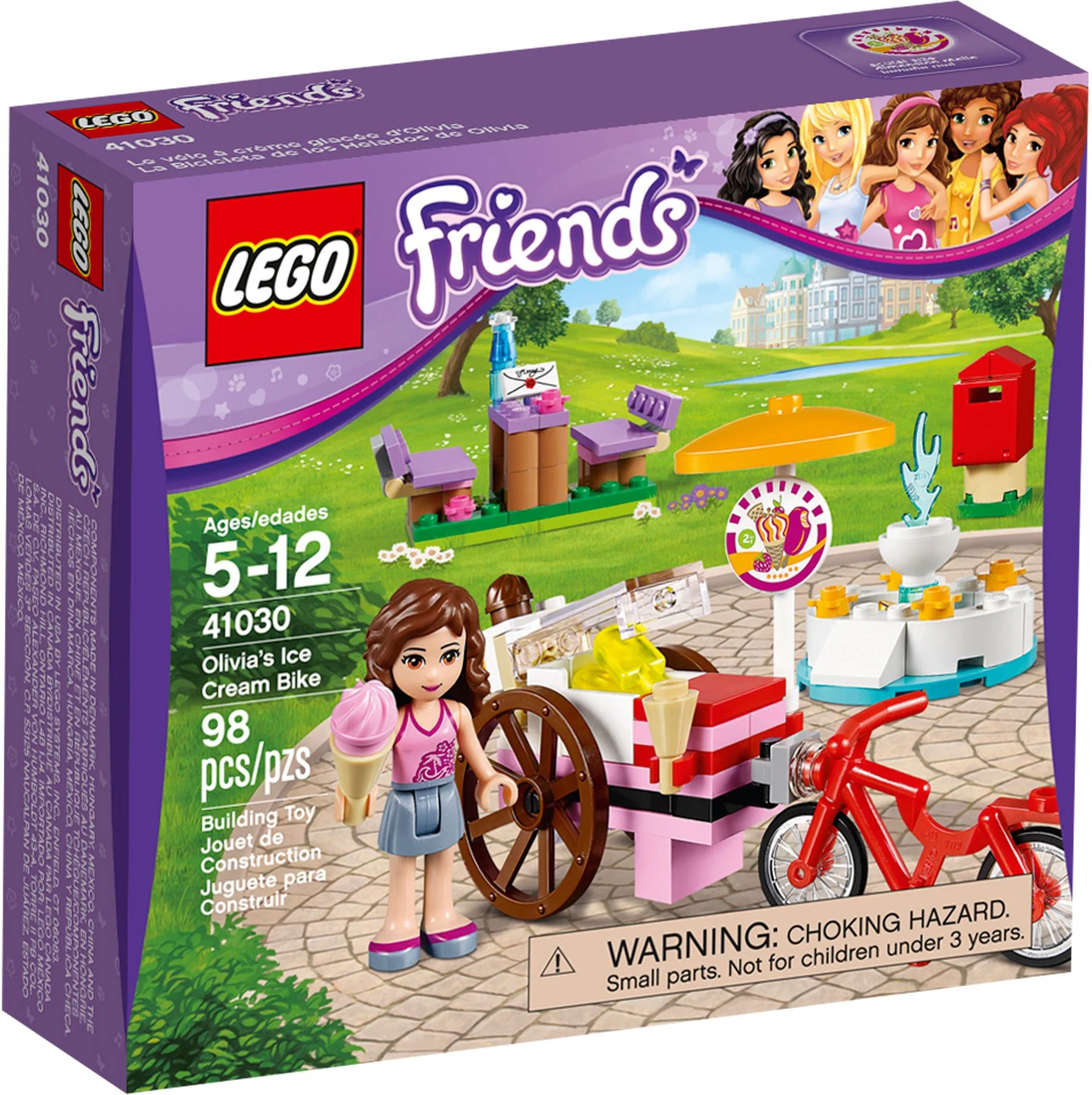 Good Friends: Orelia's Ice Cream Bike LEGO 41030 image 1
