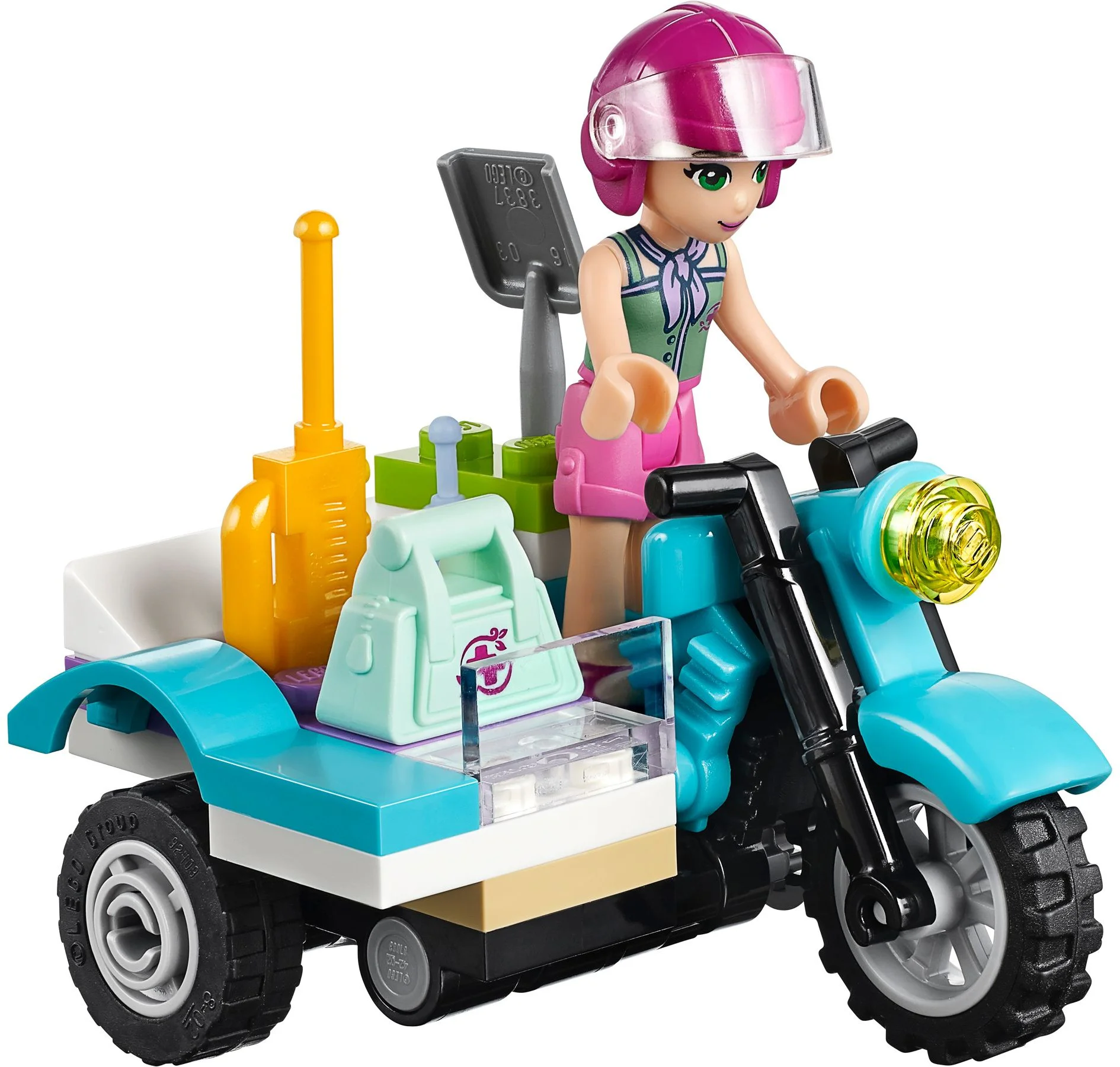 Good friends: jungle rescue: jungle emergency motorcycle 乐高 LEGO 41032 image 1