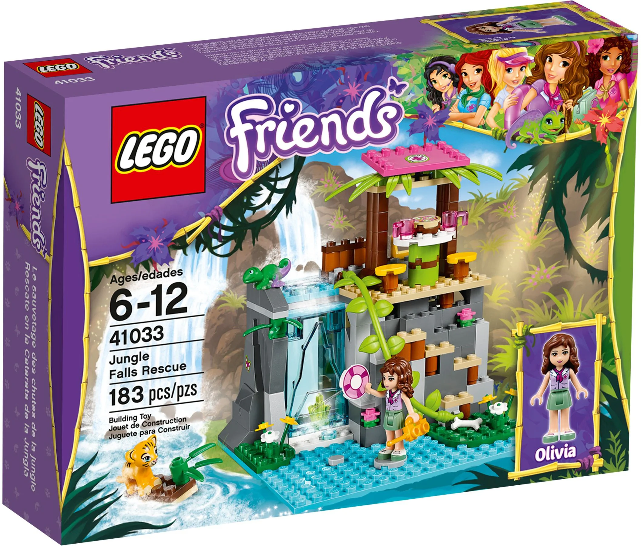 Good friend: Jungle Rescue: Jungle Falls Rescue 乐高 LEGO 41033 image 1