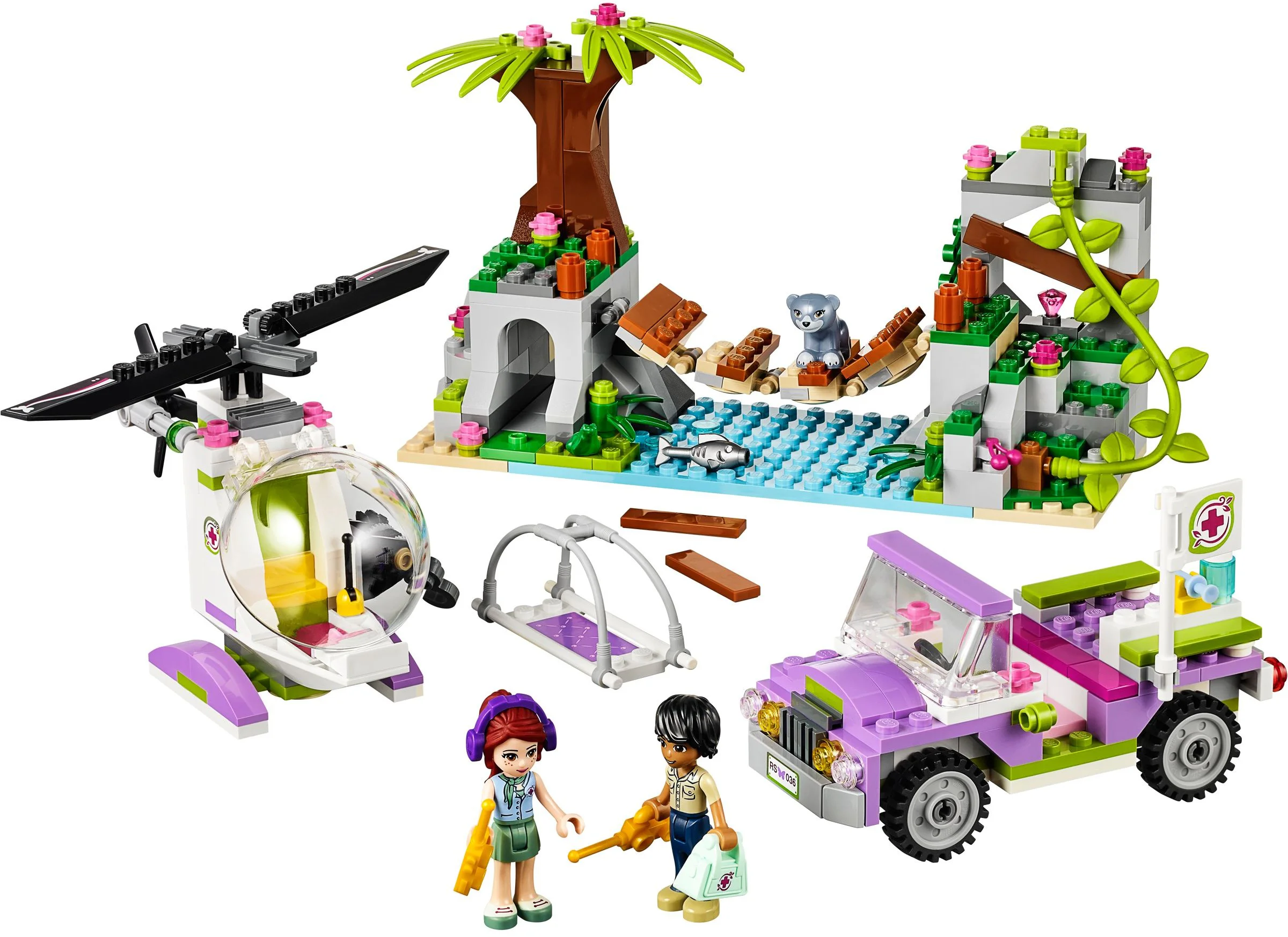 Good friend: Jungle Rescue: Jungle Bridge Rescue 乐高 LEGO 41036