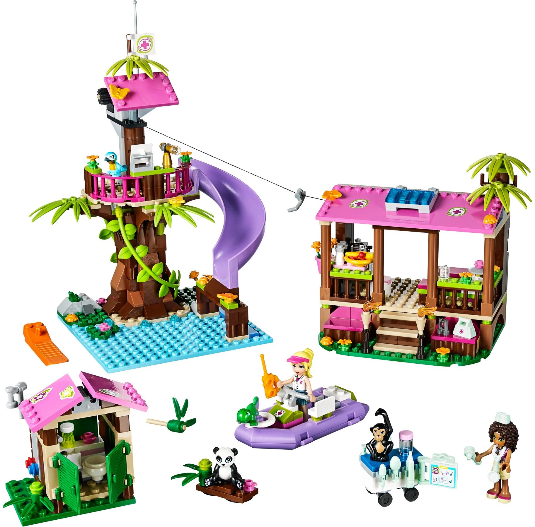 Good friend: Jungle Rescue: Jungle Rescue Base 乐高 LEGO 41038
