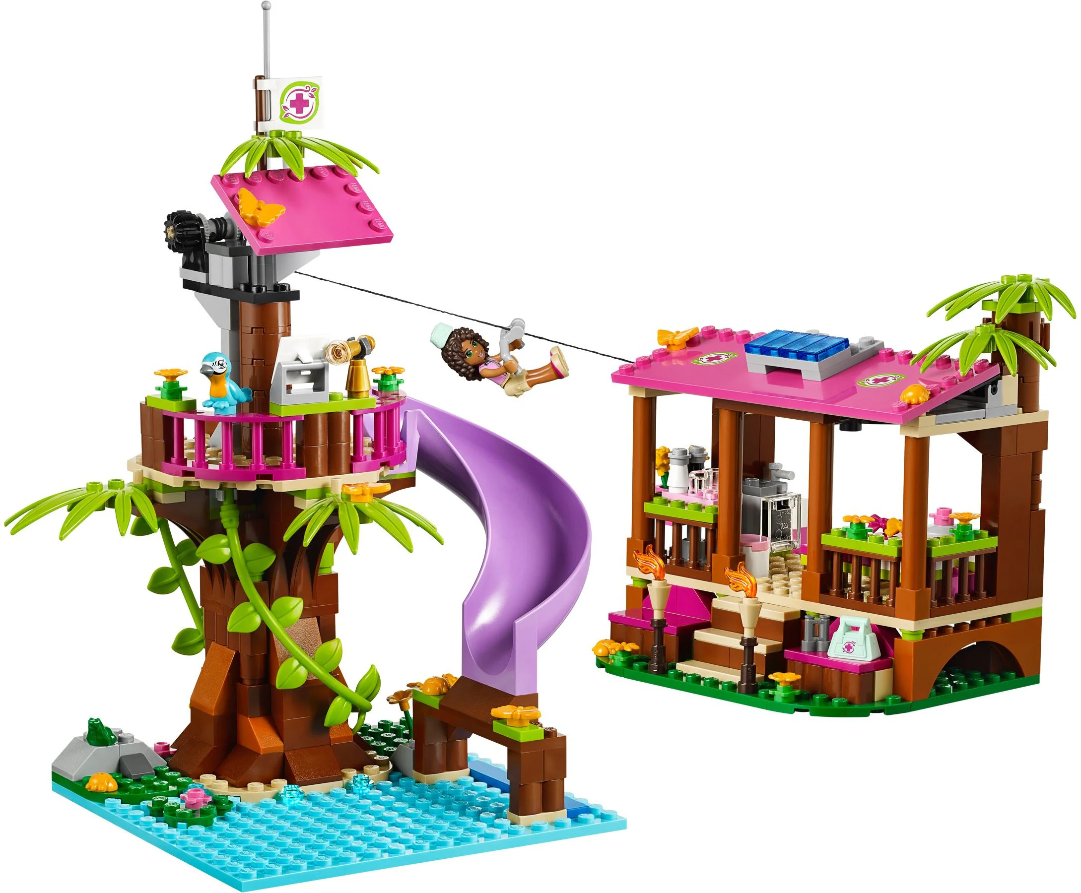 Good friend: Jungle Rescue: Jungle Rescue Base 乐高 LEGO 41038 image 2