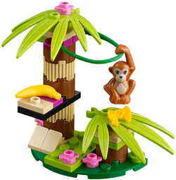 Good friend: Monkey's banana tree