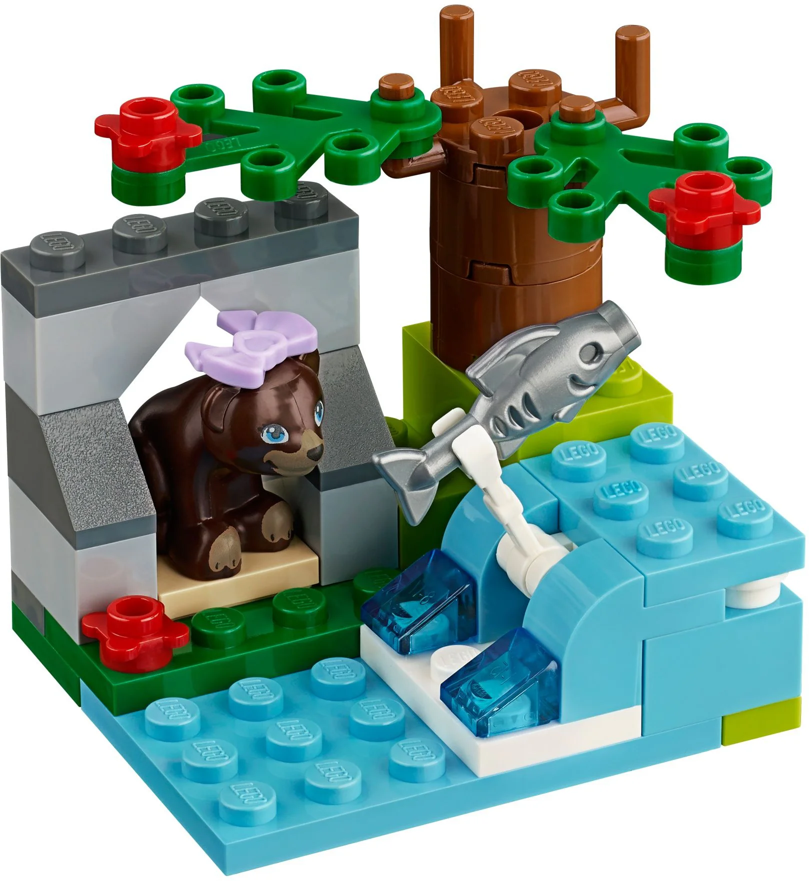 Good friend: Brown Bear River 乐高 LEGO 41046