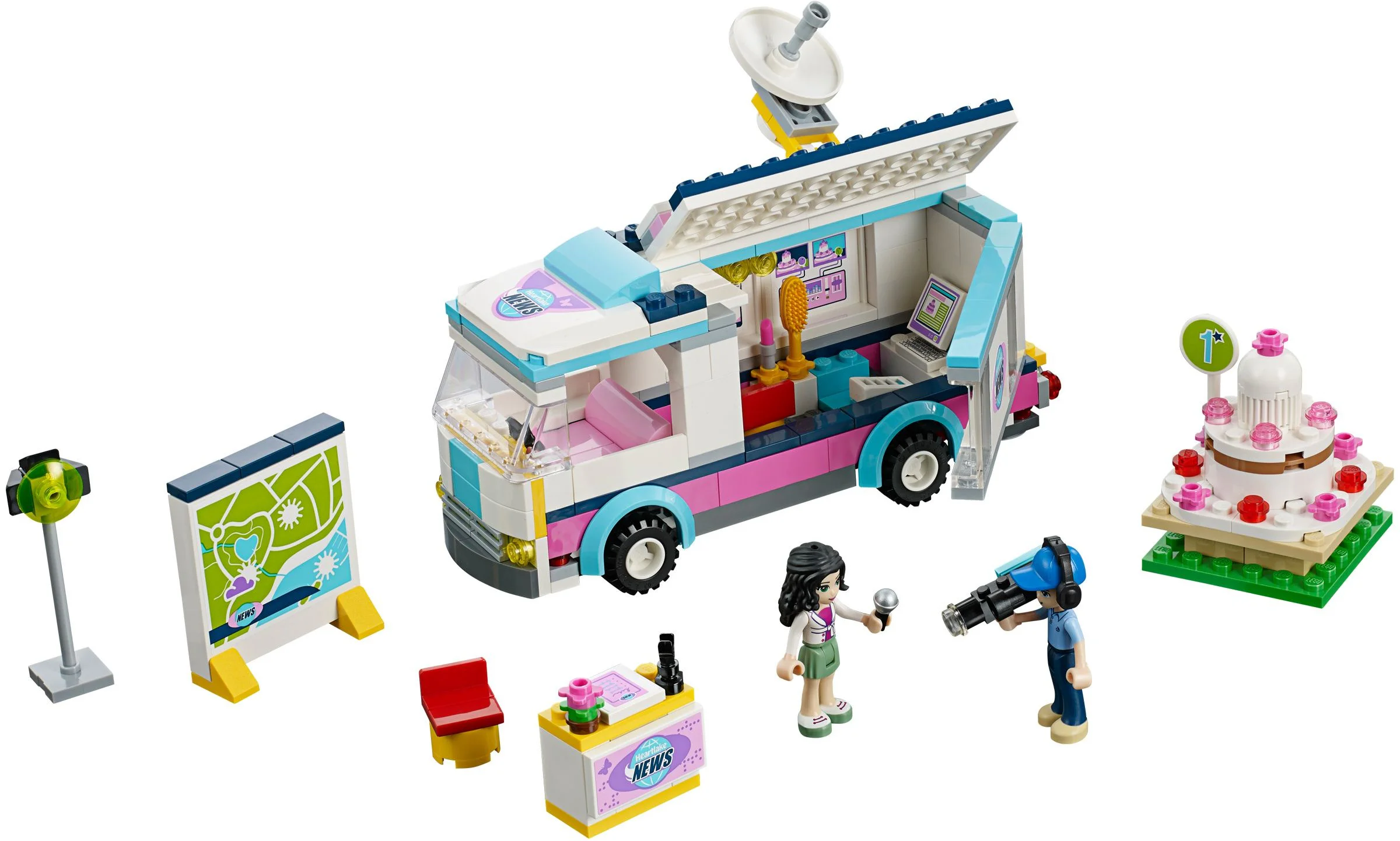 Good friend: Heart Lake News Carrier LEGO 41056