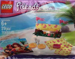 Good friend: Beach hammock
