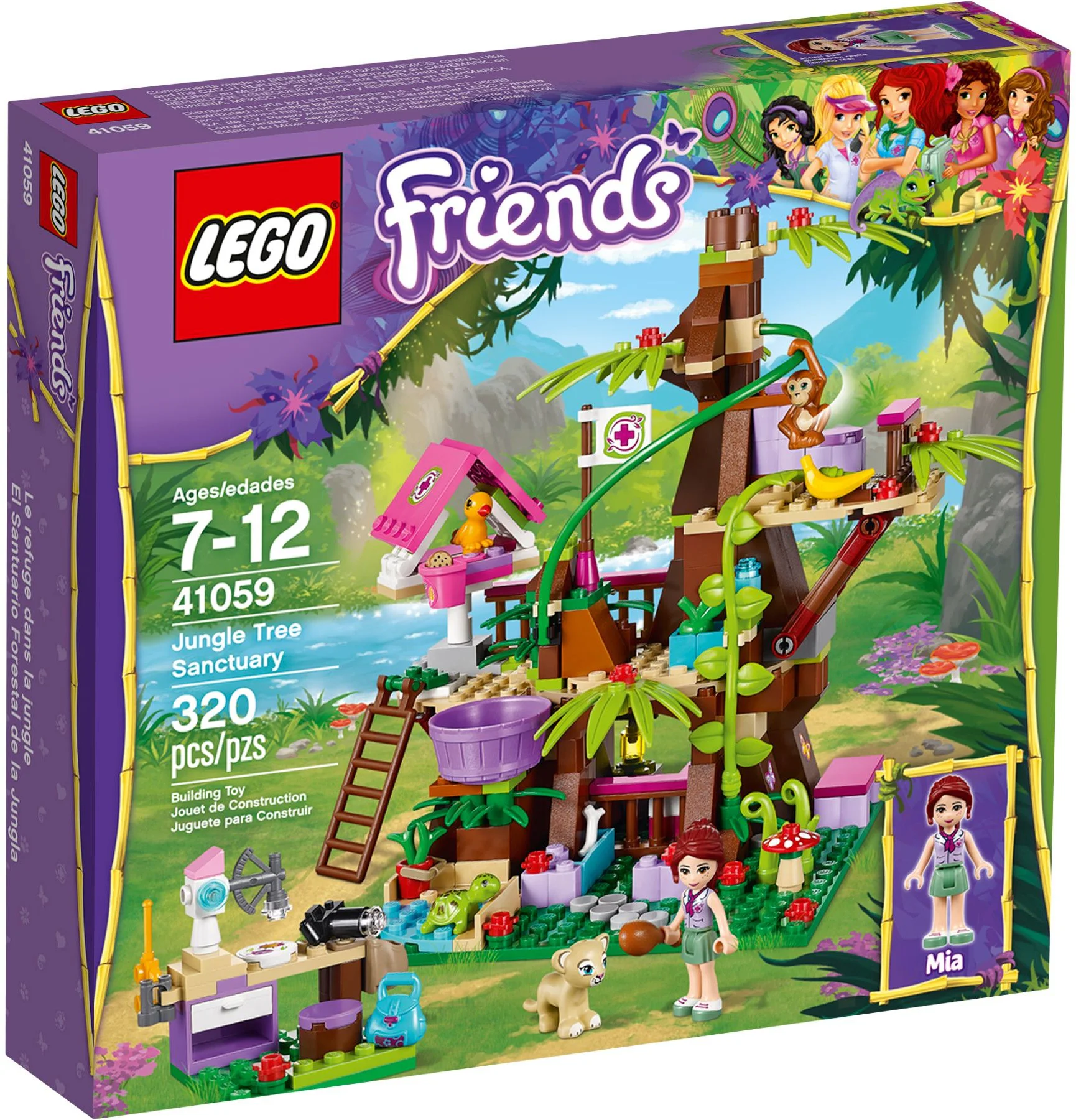Good friends: Jungle Rescue: Wild Animal Park 乐高 LEGO 41059 image 1