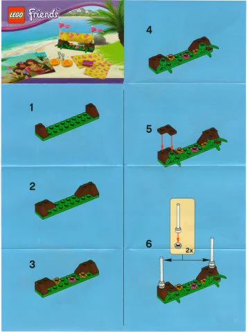Good friend: Beach hammock 乐高 LEGO 5002113 image 1