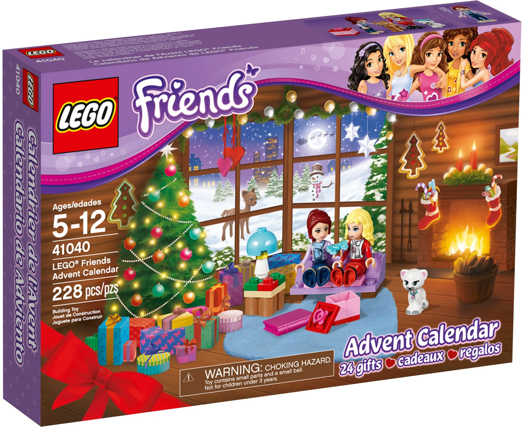 Santa's Countdown Calendar for Girls: Holiday Edition 乐高 LEGO 41040 image 9