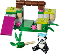 Good friend: Panda bamboo