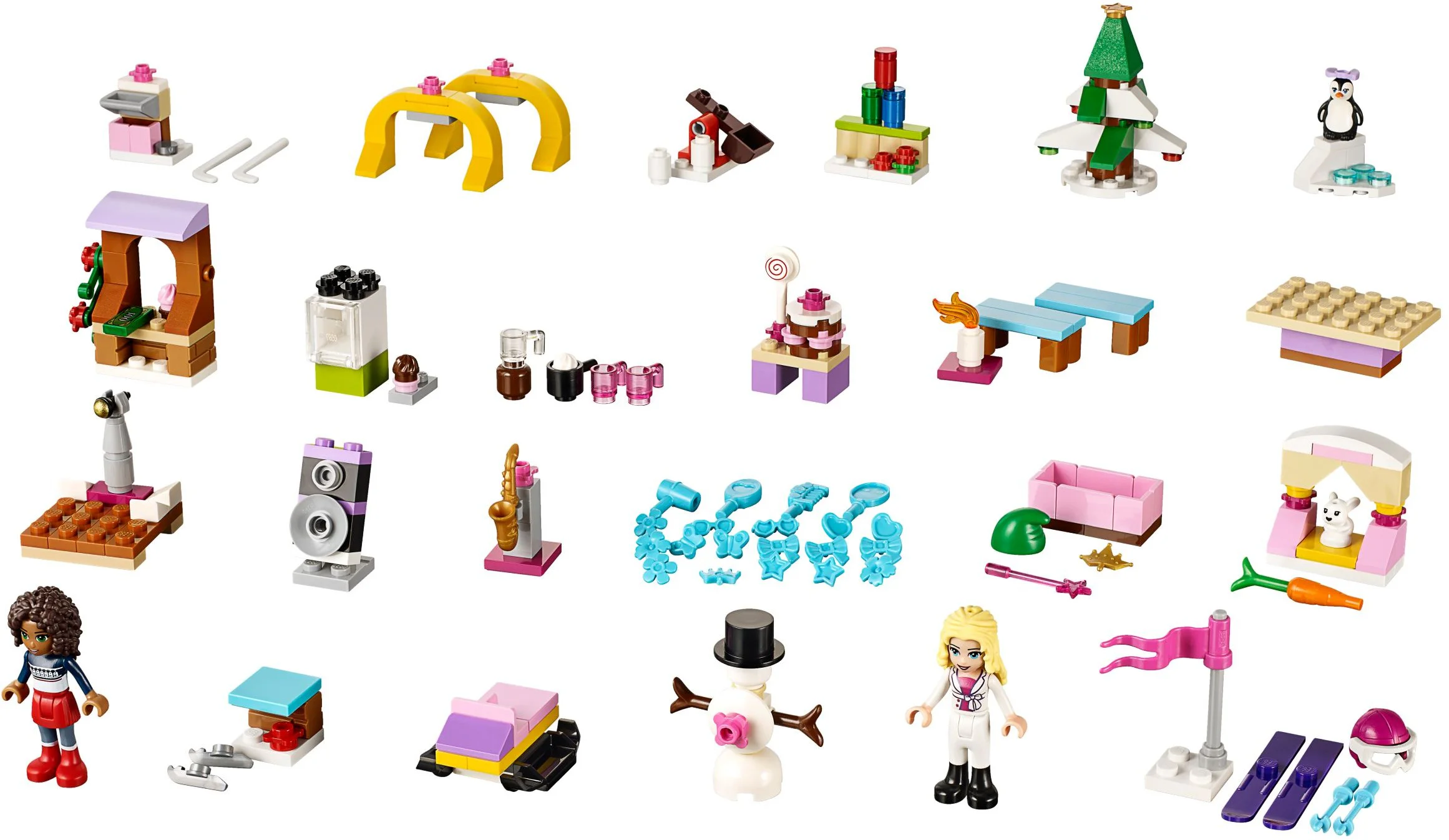 Good friends: festivals: friends series, Christmas countdown calendar 乐高 LEGO 41102