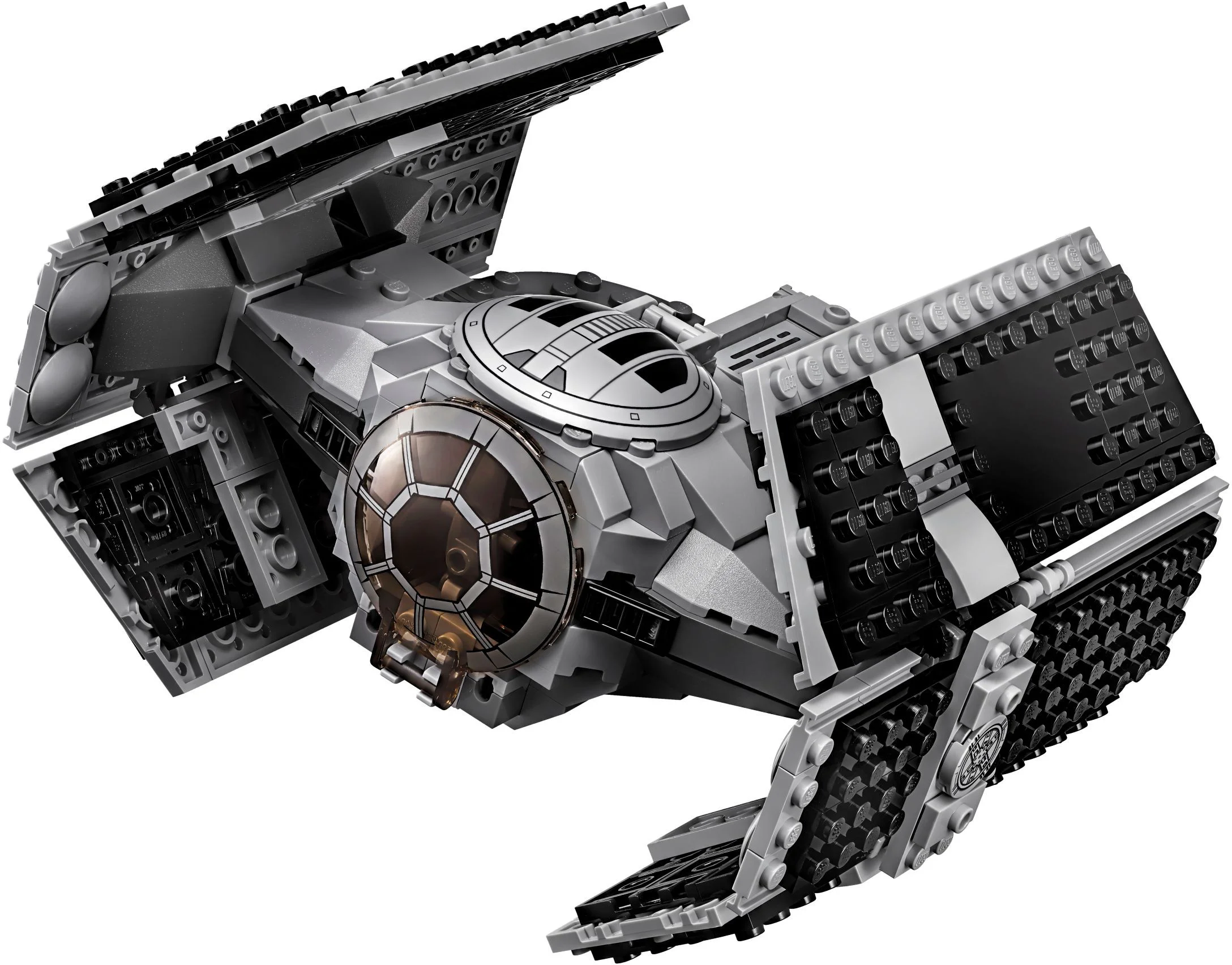 Vida TIE high-level fighter against A-wing space combat aircraft. 乐高 LEGO 75150 image 1
