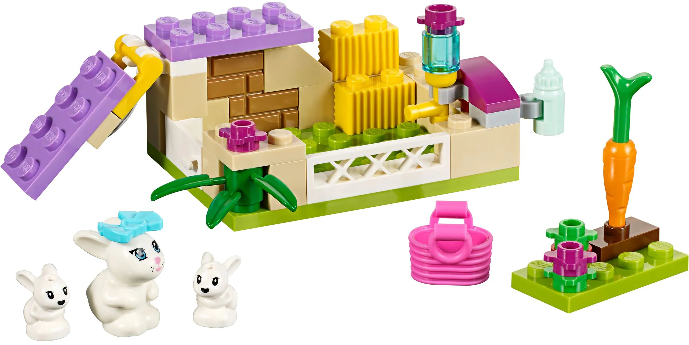Good friend: Veterinary: Mother Rabbit and the babies 乐高 LEGO 41087