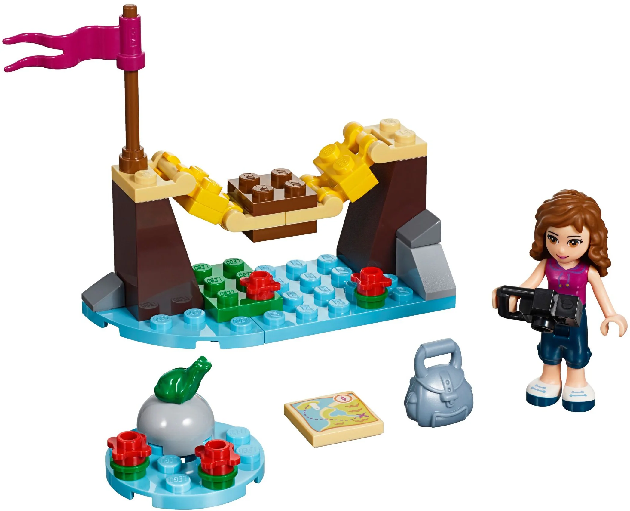 Good friend: camping expedition: a little bridge to the adventure camp 乐高 LEGO 30398