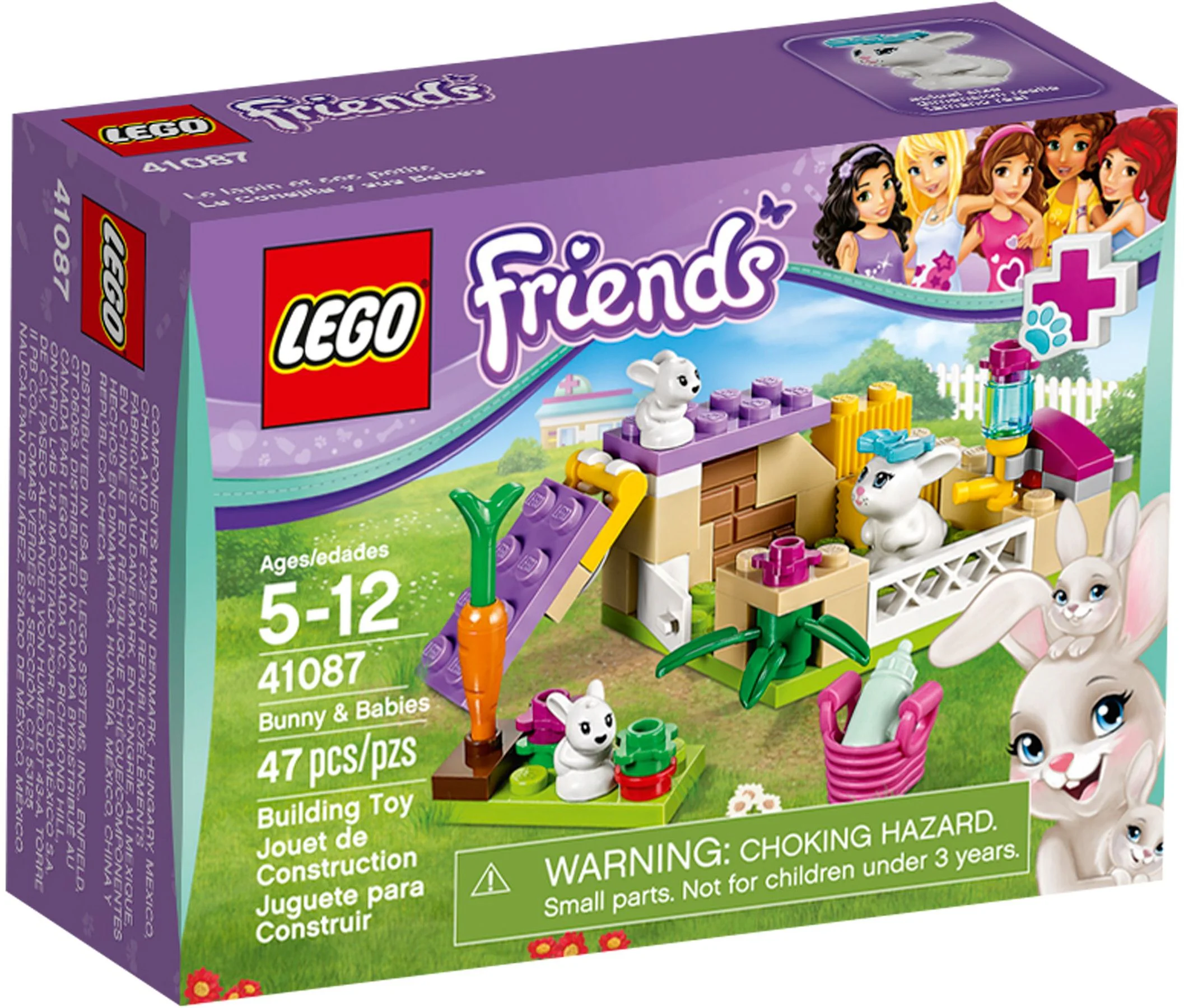 Good friend: Veterinary: Mother Rabbit and the babies 乐高 LEGO 41087 image 1
