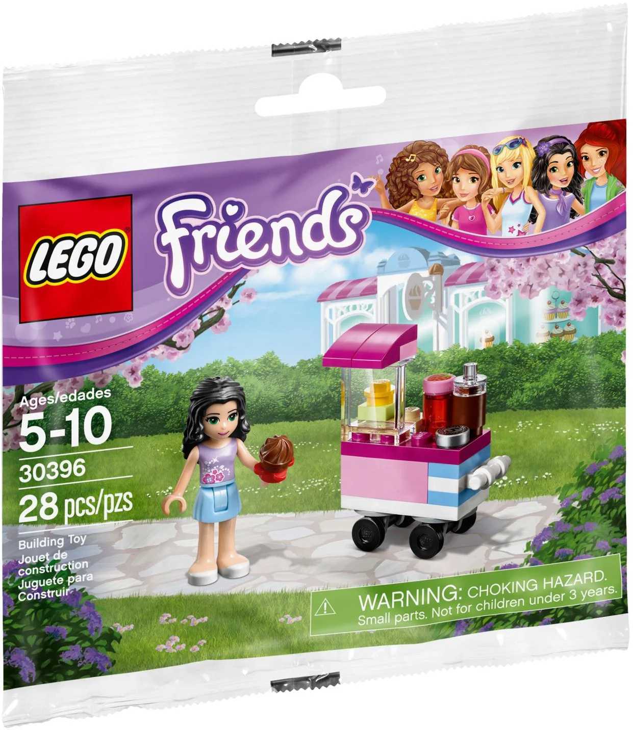 Good friend: Cake sales car 乐高 LEGO 30396 image 1