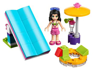 Good friend: Summer: pool foam slide 乐高 LEGO 30401