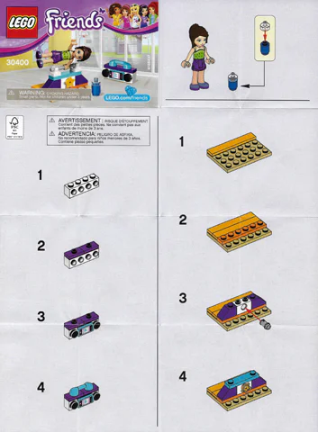 Good friends: Gymnastics gang 乐高 LEGO 30400 image 3