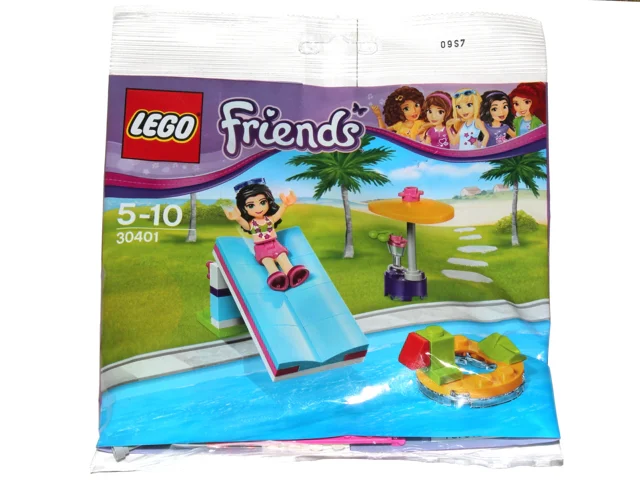 Good friend: Summer: pool foam slide 乐高 LEGO 30401 image 3