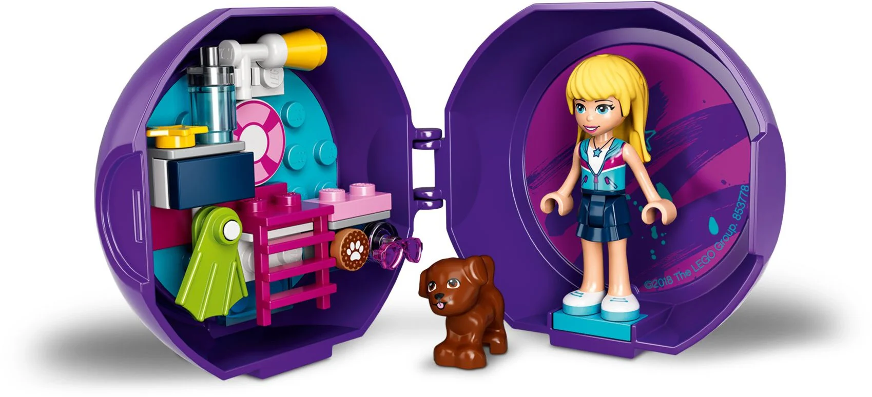 Good friend: Stephanie's pool cabin 乐高 LEGO 853778