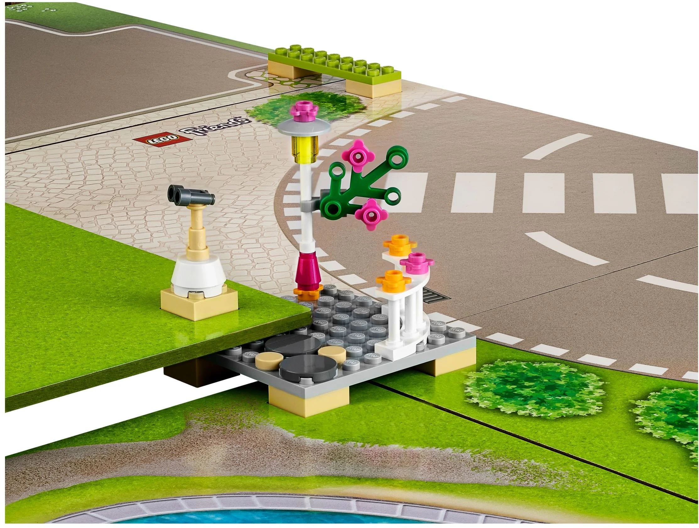 Good friends: Heart Lake game mats and fittings 乐高 LEGO 853671 image 3