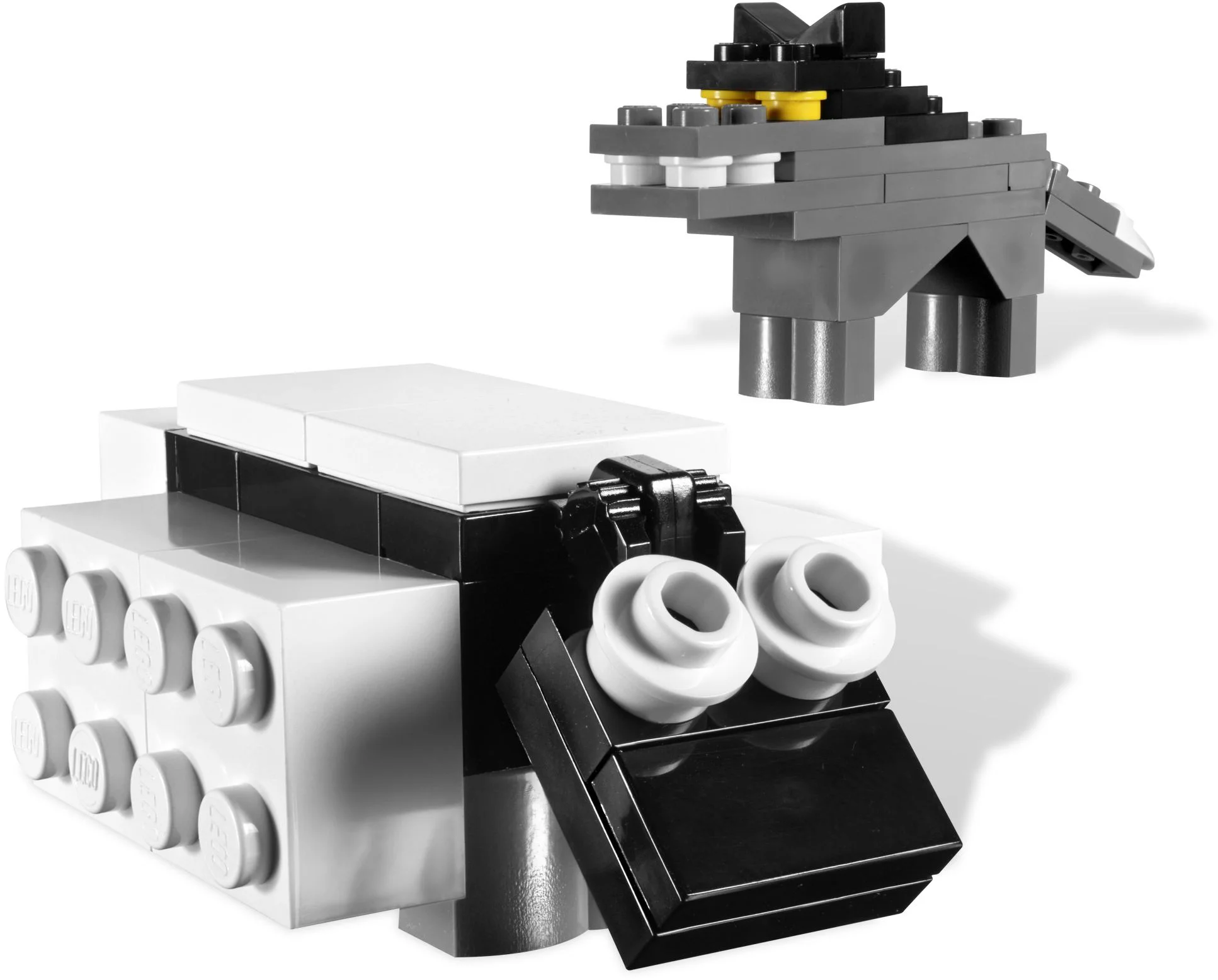 Desktop game: wool scissors hands 乐高 LEGO 3845 image 1