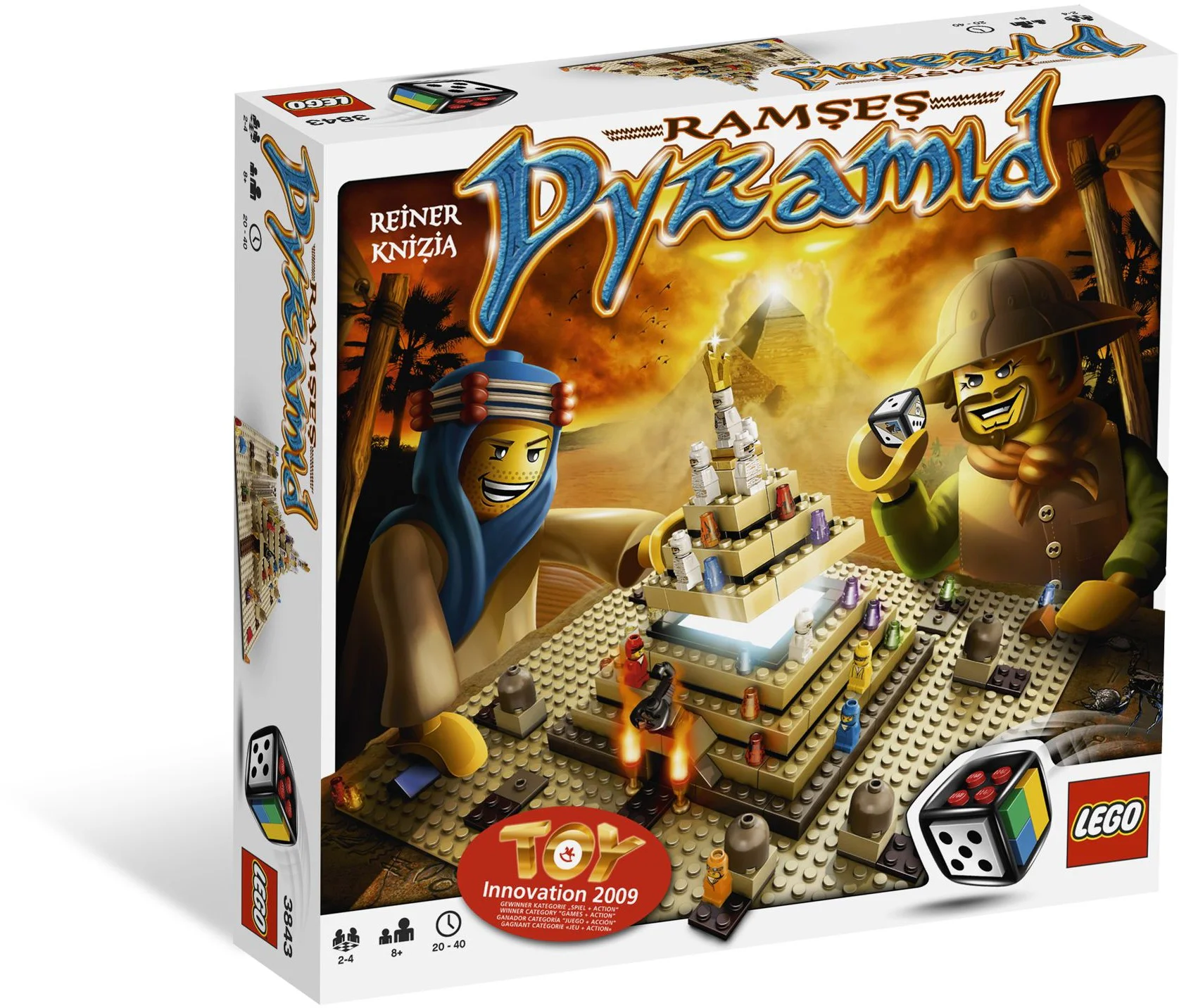 Desktop game: Ramses pyramid 乐高 LEGO 3843 image 4