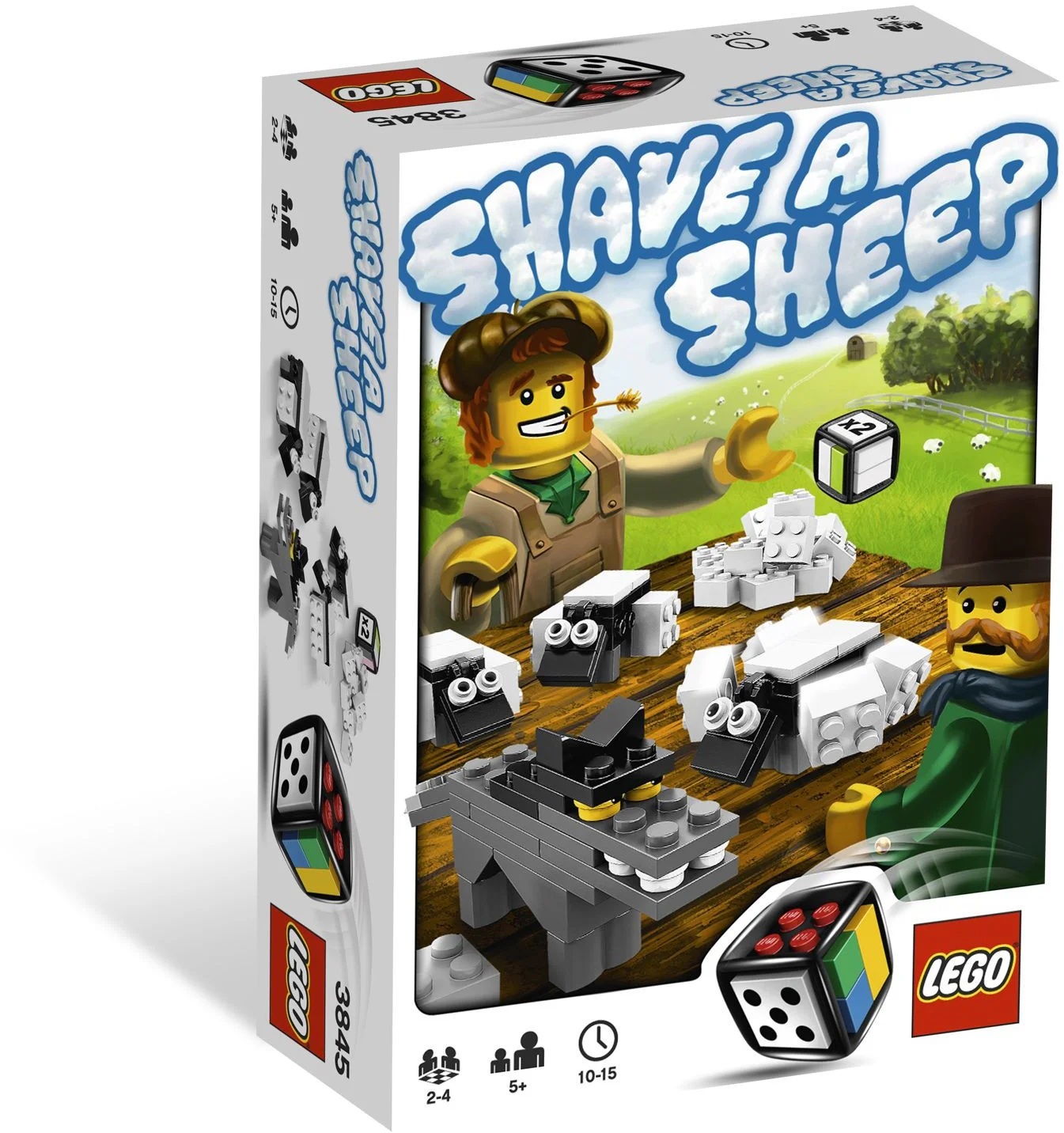 Desktop game: wool scissors hands 乐高 LEGO 3845 image 3
