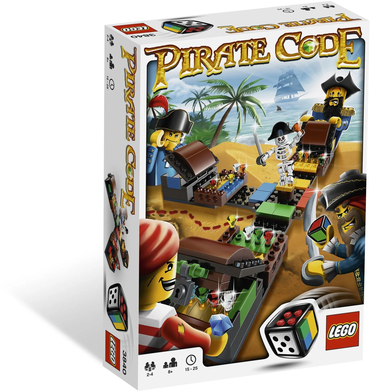 Desktop game: Pirate password 乐高 LEGO 3840 image 6