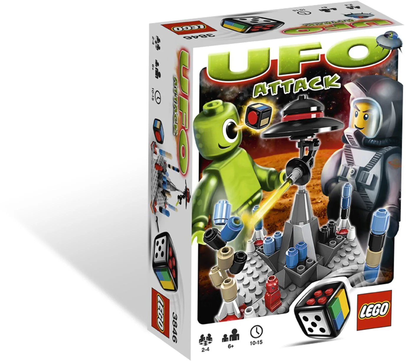 DESKTOP GAME: UFO ATTACKS 乐高 LEGO 3846 image 3