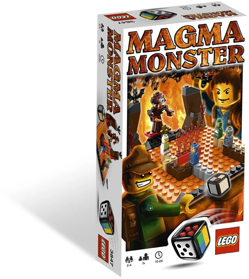 Tabletop Game: Magma Monster 乐高 LEGO 3847 image 3