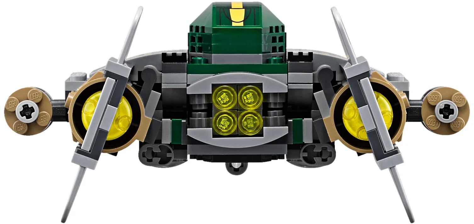 Vida TIE high-level fighter against A-wing space combat aircraft. 乐高 LEGO 75150 image 10