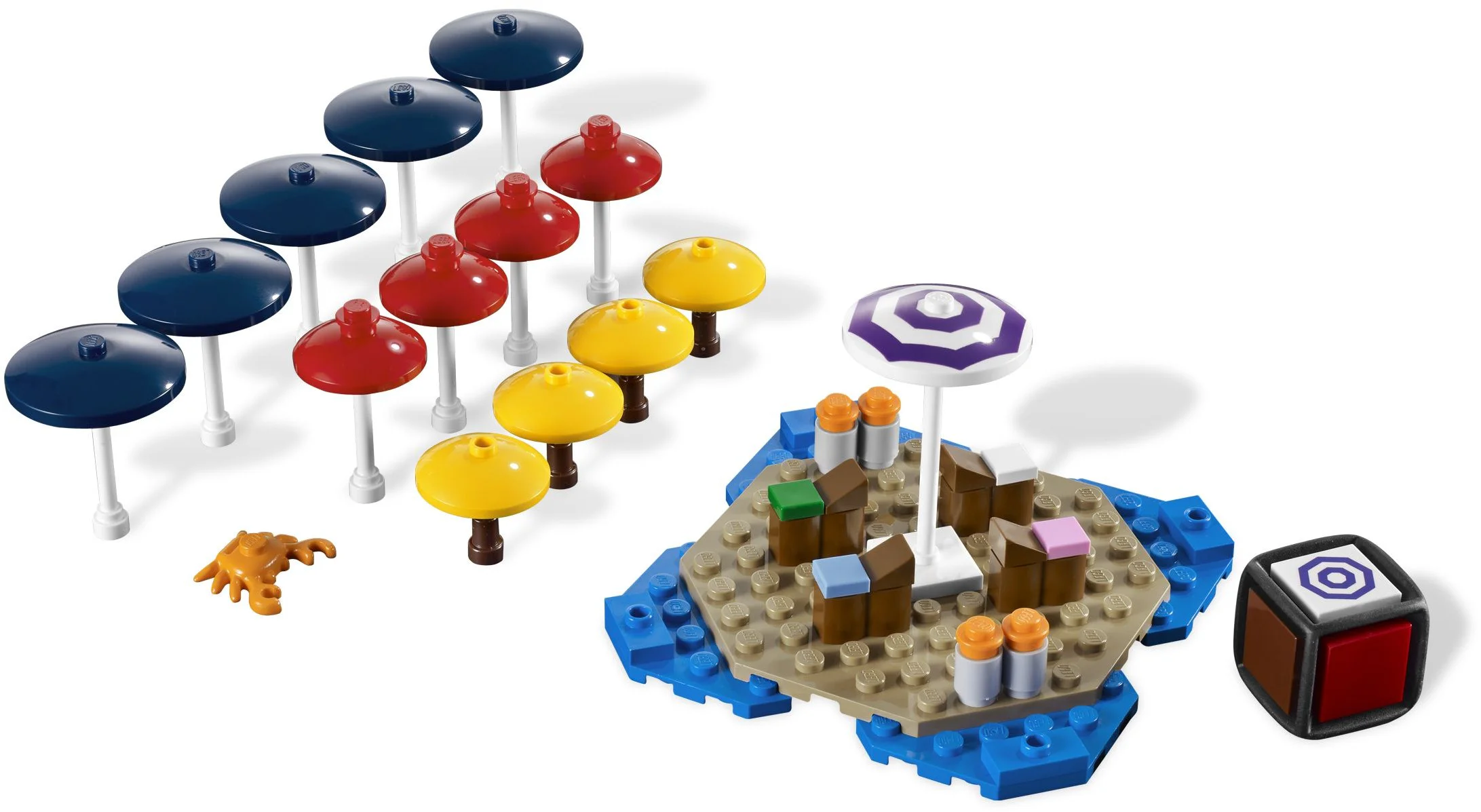 Desktop game: Cover the umbrella 乐高 LEGO 3852 image 1
