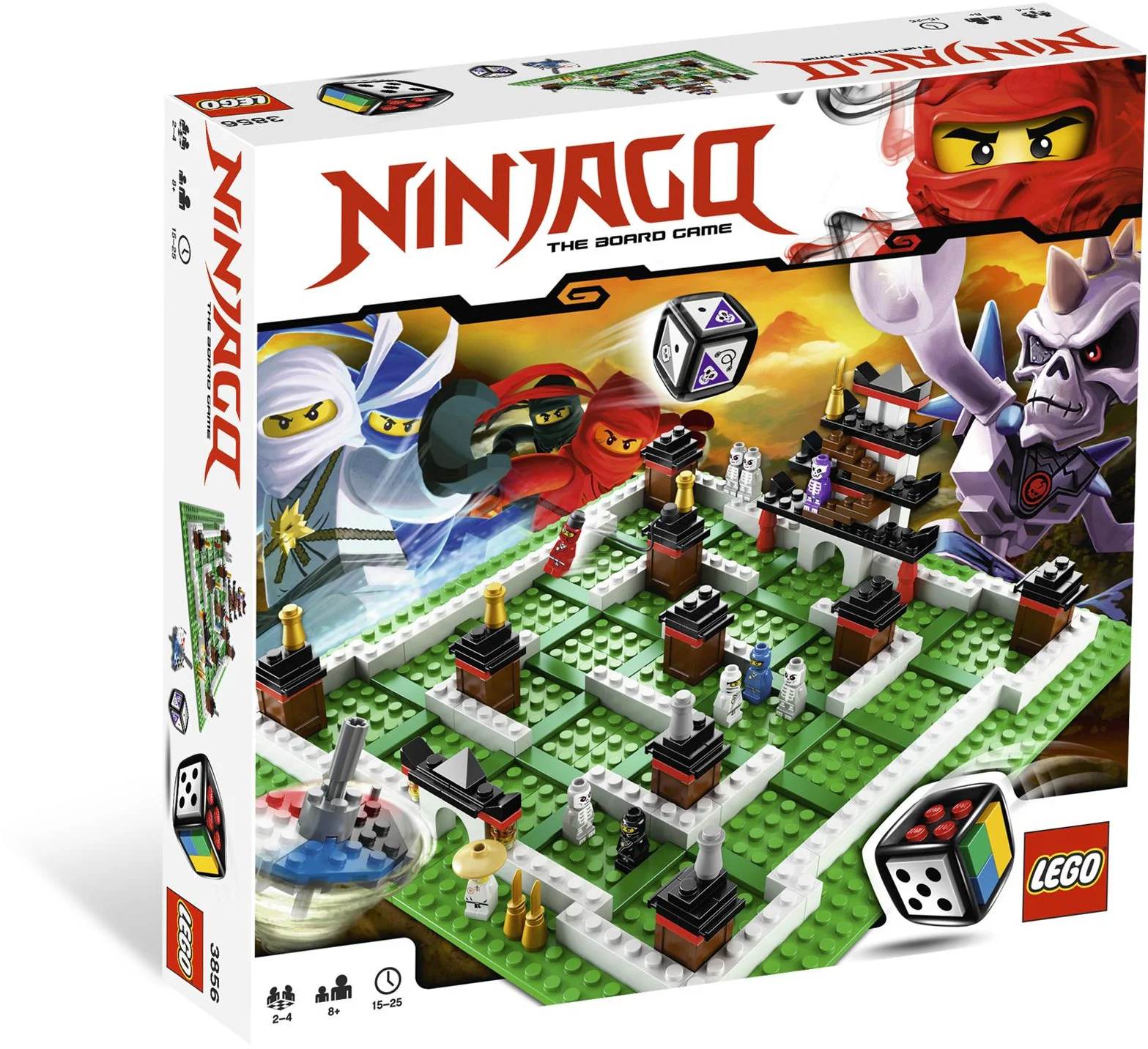 Desktop game: ninjas go 乐高 LEGO 3856 image 2