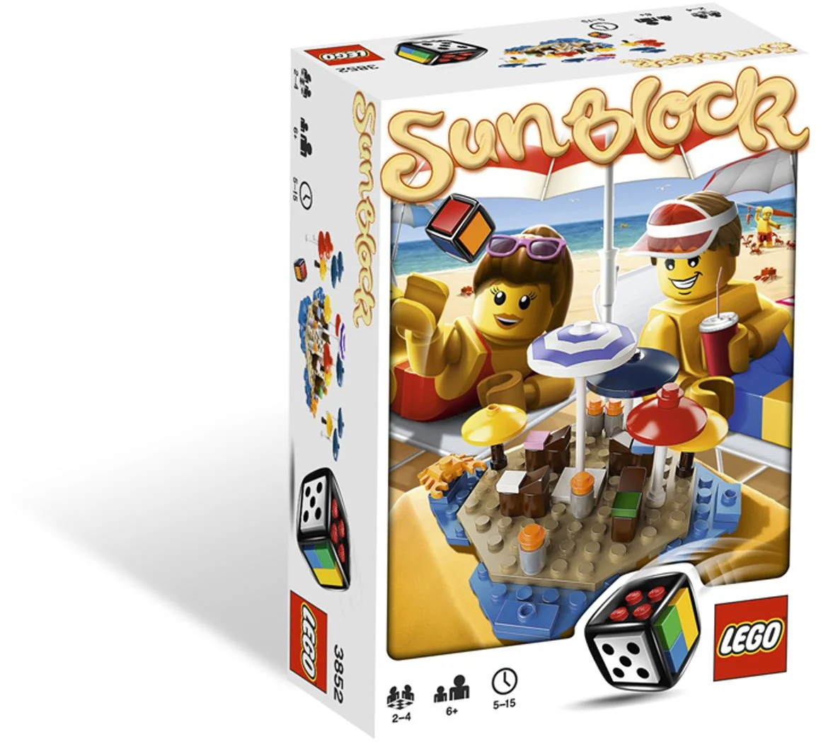 Desktop game: Cover the umbrella 乐高 LEGO 3852 image 3