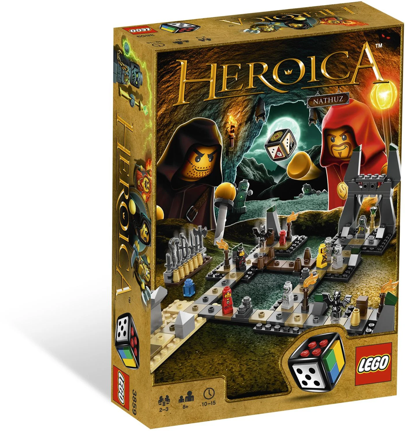 Desktop game: Nathuz cave 乐高 LEGO 3859 image 1