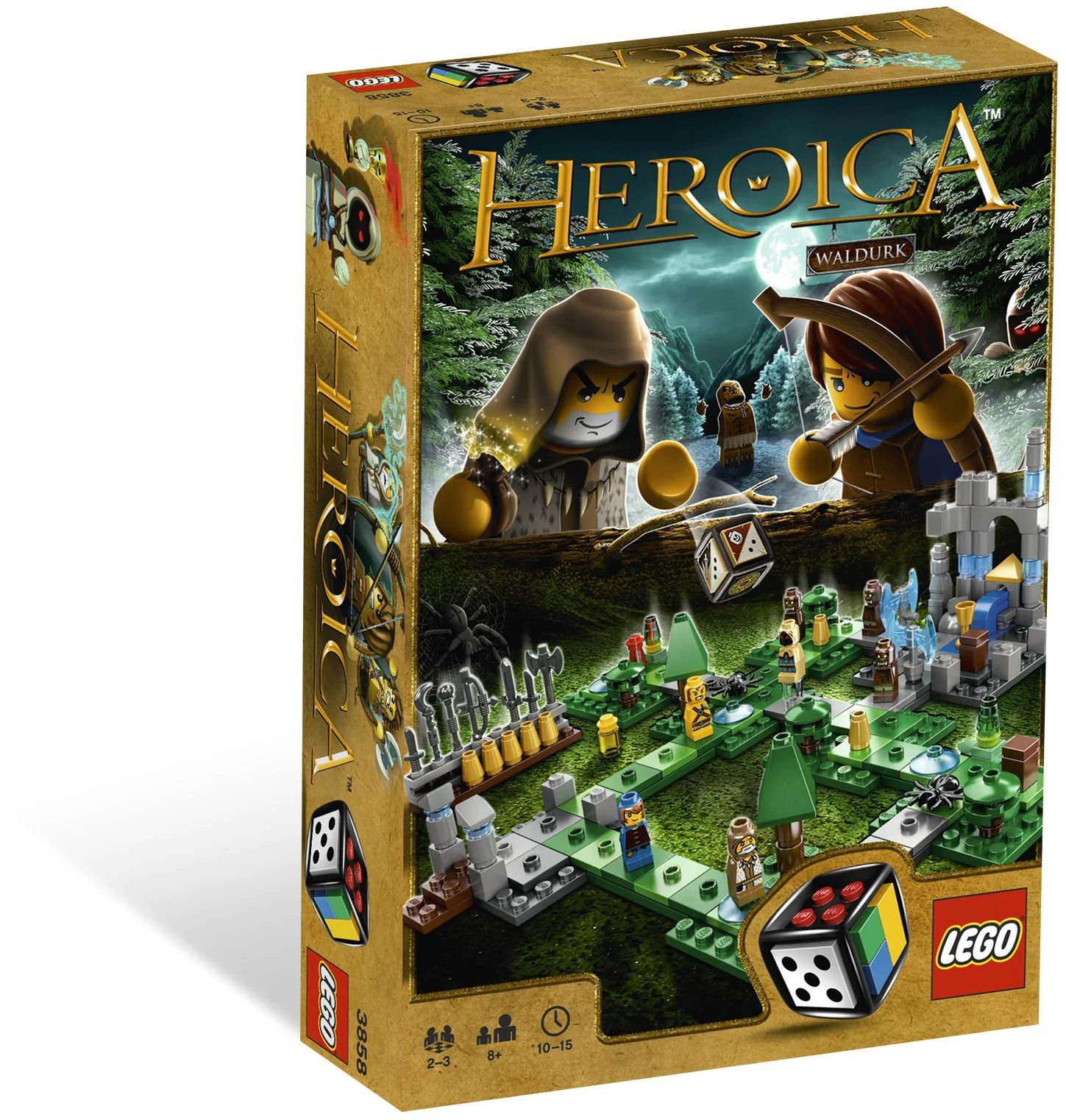 Desktop game: Waldurk's forest 乐高 LEGO 3858 image 2