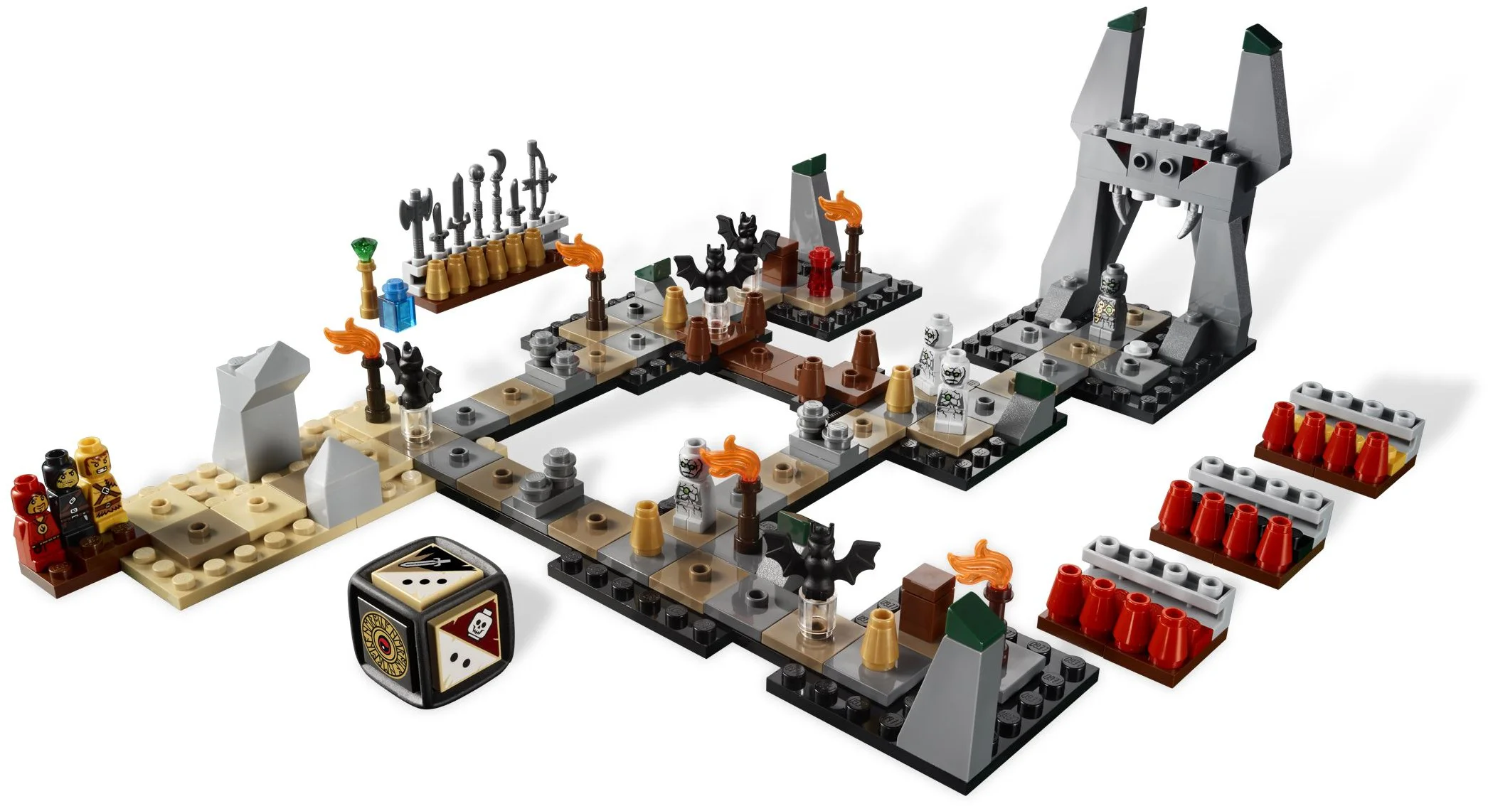 Desktop game: Nathuz cave 乐高 LEGO 3859 image 2