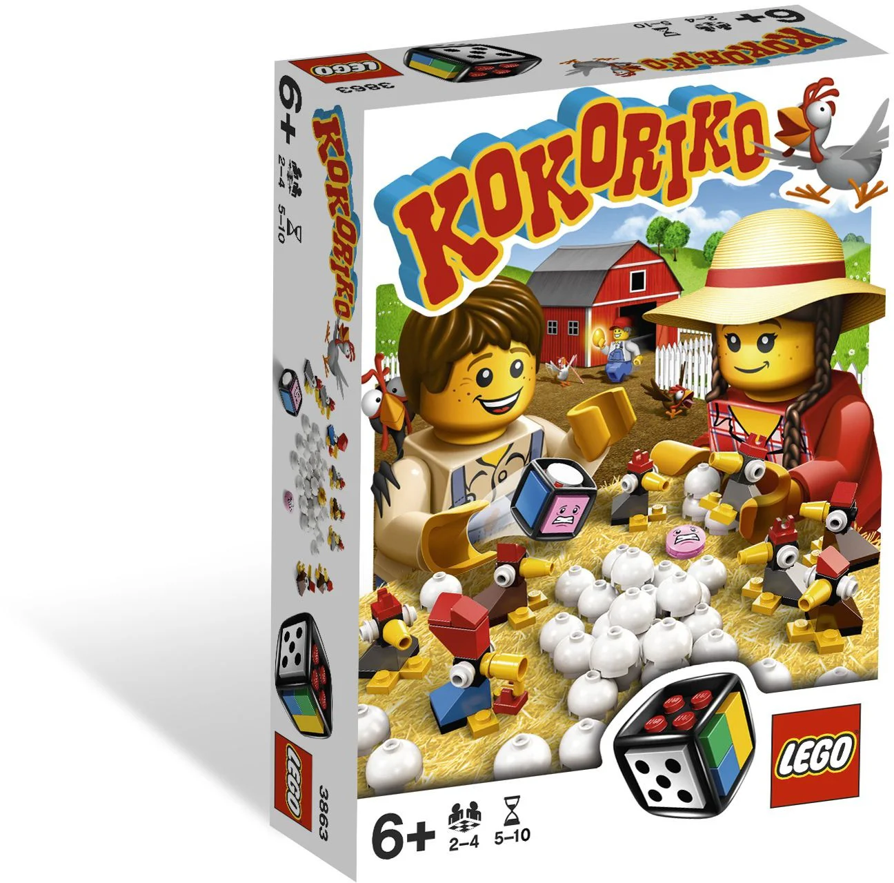 Desktop game: Kokoriko 乐高 LEGO 3863 image 1