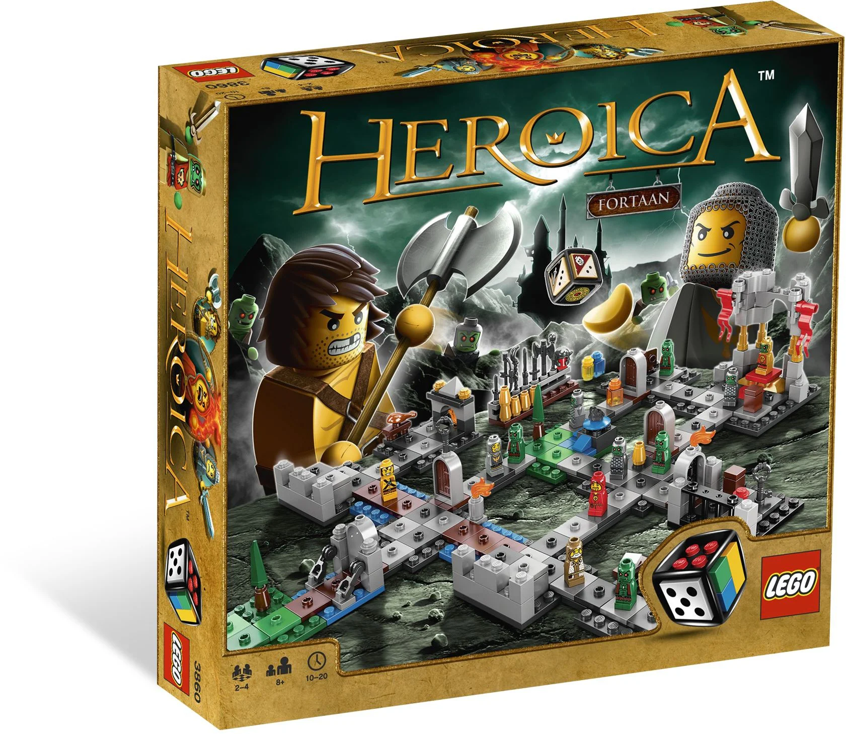 Desktop game: Castle Siege 乐高 LEGO 3860 image 2