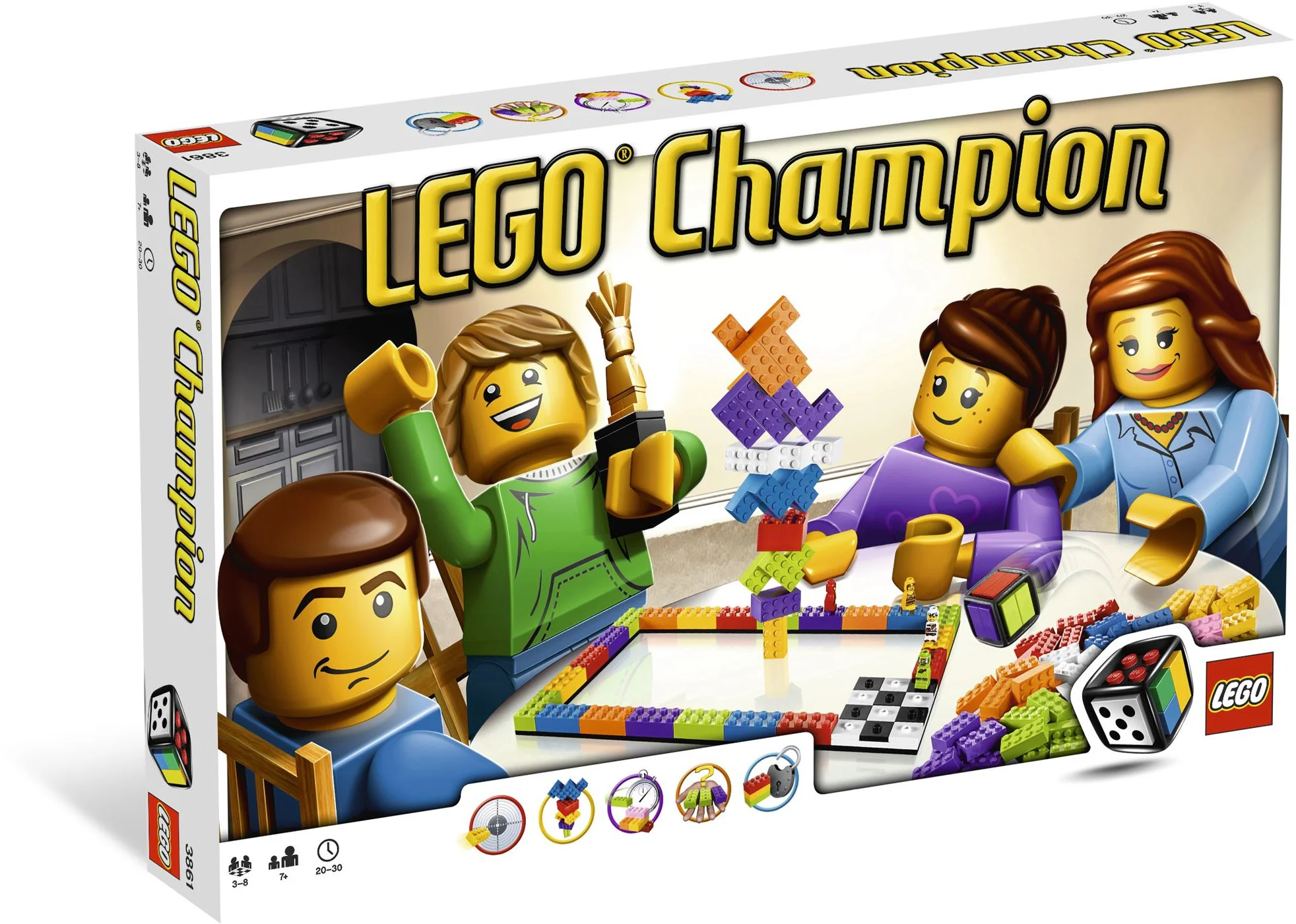 Desktop Game: Lego Champion 乐高 LEGO 3861 image 2