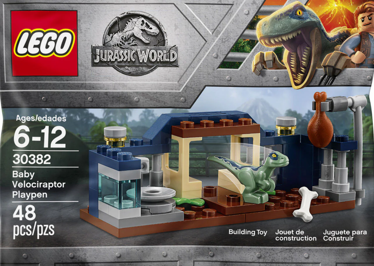 Jurassic World 2: Lost Kingdom: Baby Raptors Watch 乐高 LEGO 30382 image 1