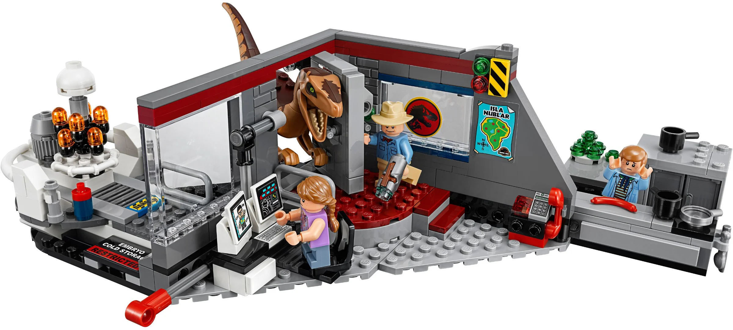 Jurassic World: The Velociraptors' High-Speed Pursuit 10924 image 2