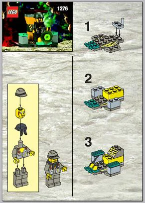 Rock commando: Helicopter Transport 乐高 LEGO 1276 image 2