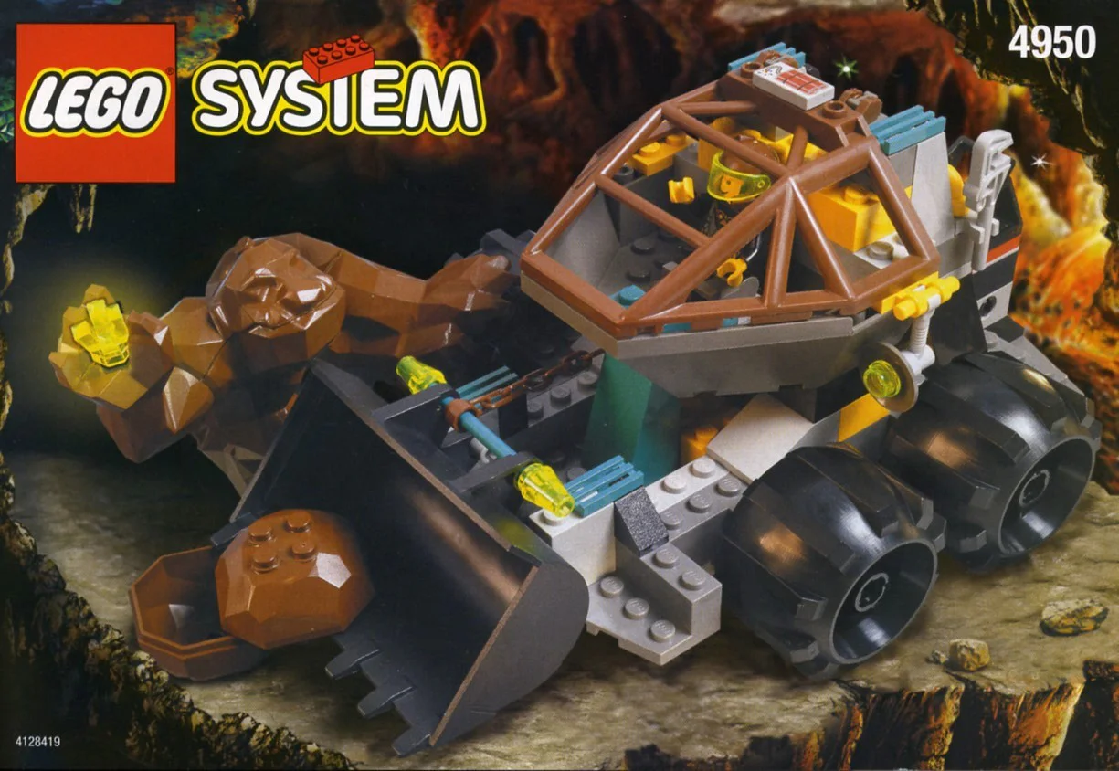 Rock Assault Team: The Loader-Dozer 乐高 LEGO 4950 image 1