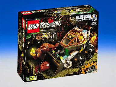 Rock Assault Team: The Loader-Dozer 乐高 LEGO 4950 image 2