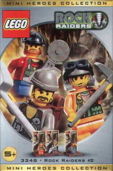 Rock Commando: Three Minifig Pack - Rock Raiders #2 乐高 LEGO 3348 image 2