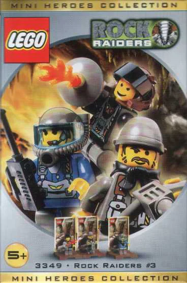 Rock Raiders #3: Three-Minifigure Pack 乐高 LEGO 3349 image 2